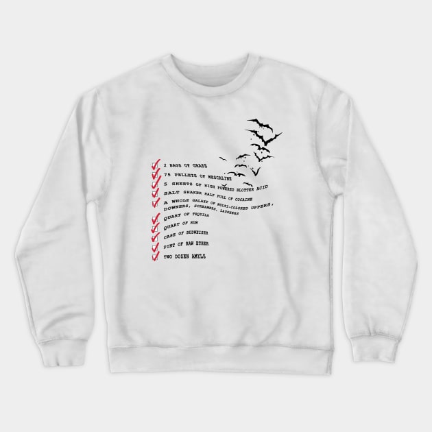 Inventory on the Outskirts of Barstow Crewneck Sweatshirt by Jimb Fisher Art